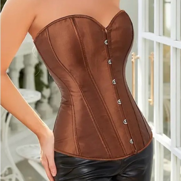 Other - EUC Satin lace-up corset
